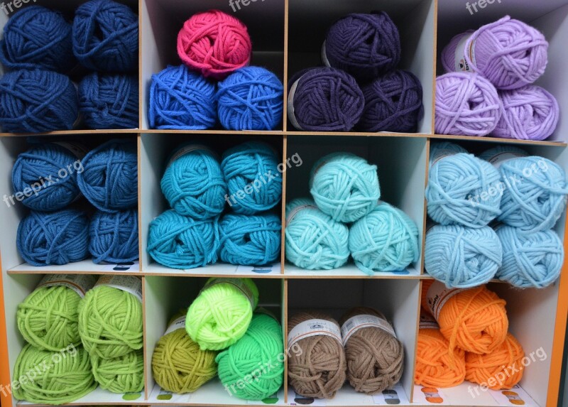 Balls Of Wool Colors Storage Locker Shades Wool