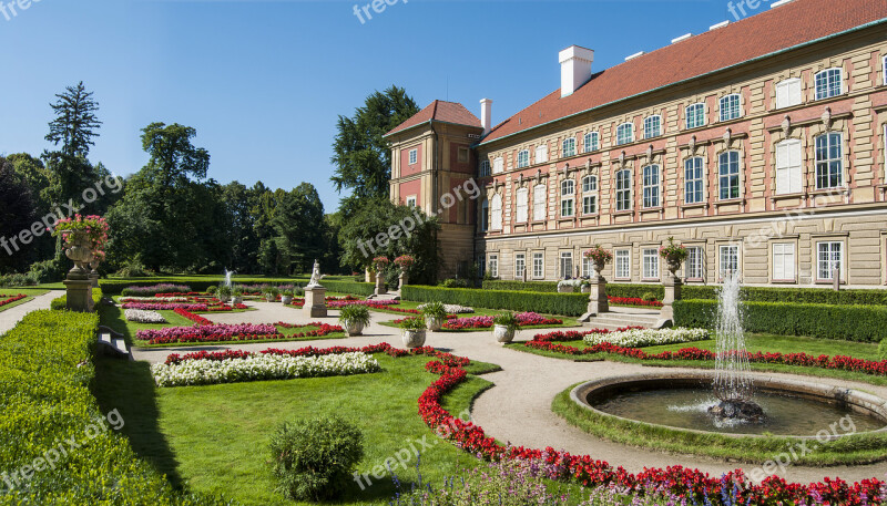 łańcut Lancut Italian Garden Garden Castle