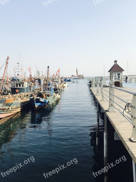 Fishing Boats Pier Berth Free Photos