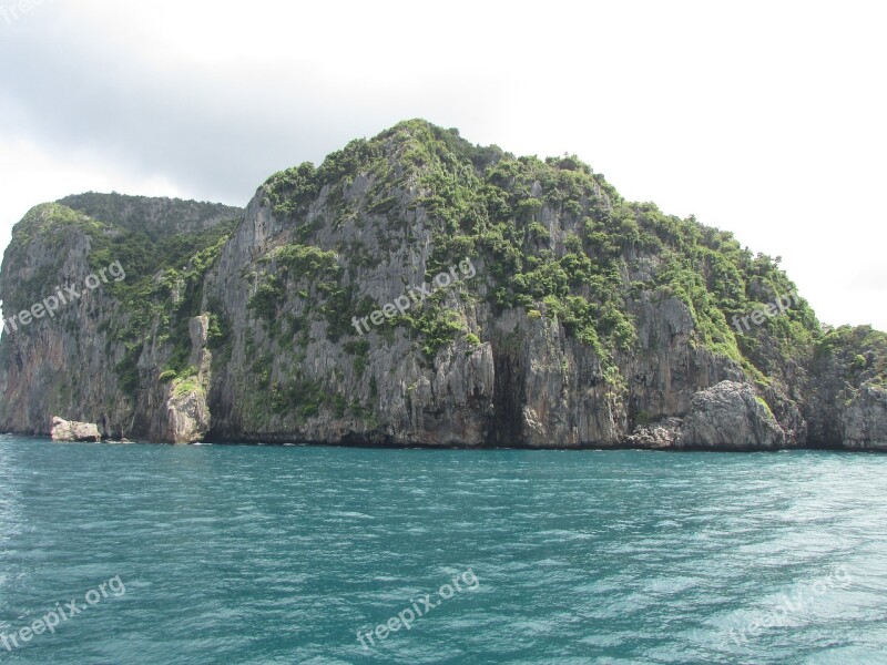 Island Sea Ocean Nature Beach