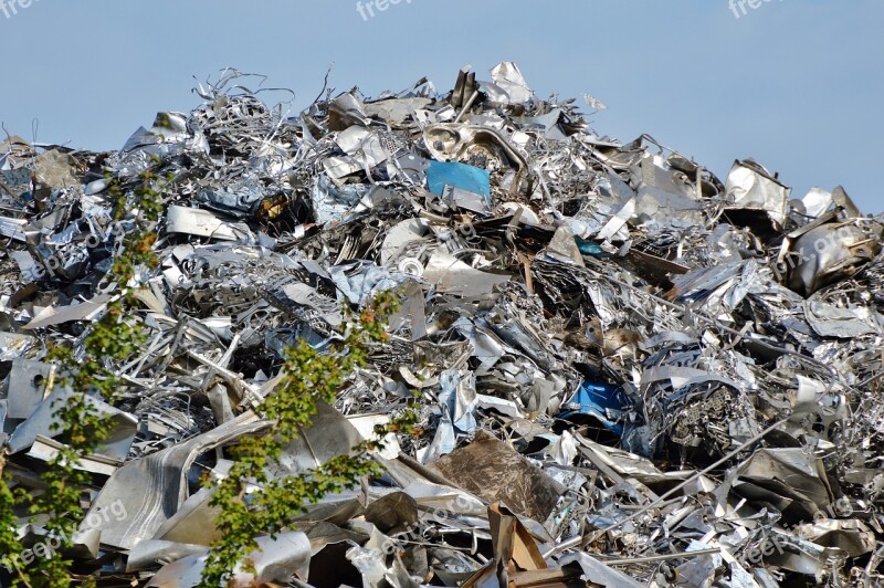 Scrap Junkyard Scrap Metal Recycling Metal