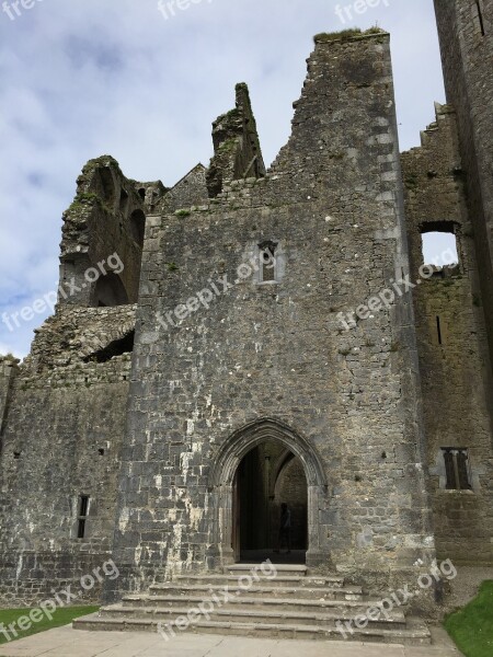 Ruin Window Stone Wall Broken