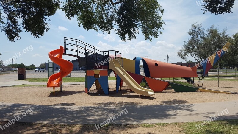 Playground Park Recreation Summer Public