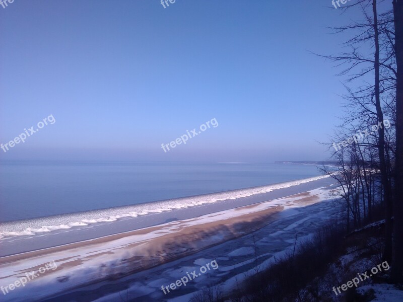 River Volga Winter Free Photos