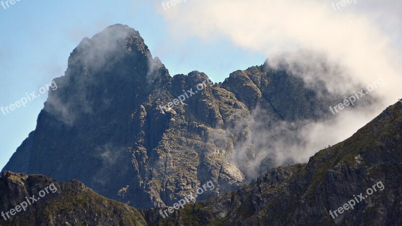 Mountains Tatry The High Tatras Landscape Nature