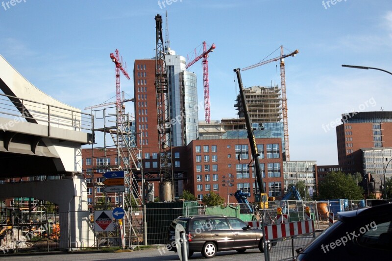 Hamburg Elbe Philharmonic Hall Landmark Germany Port