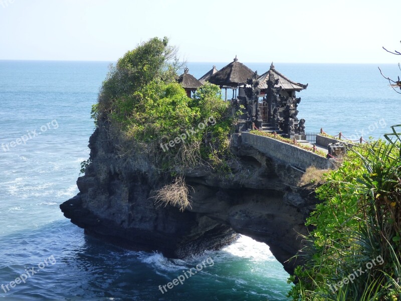 Bali Temple Hindu Indonesia Tanah Lot