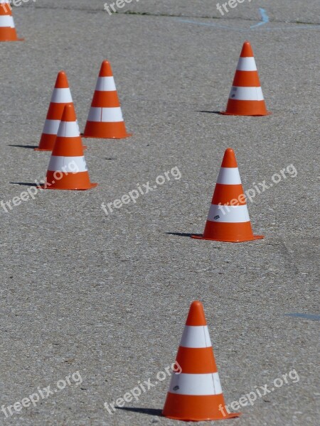 Signalling Cone Site Traffic Security