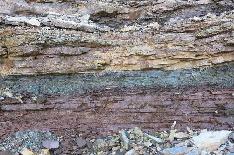 Rock Layer Sediment Layer Of Rock Hirtzelweg