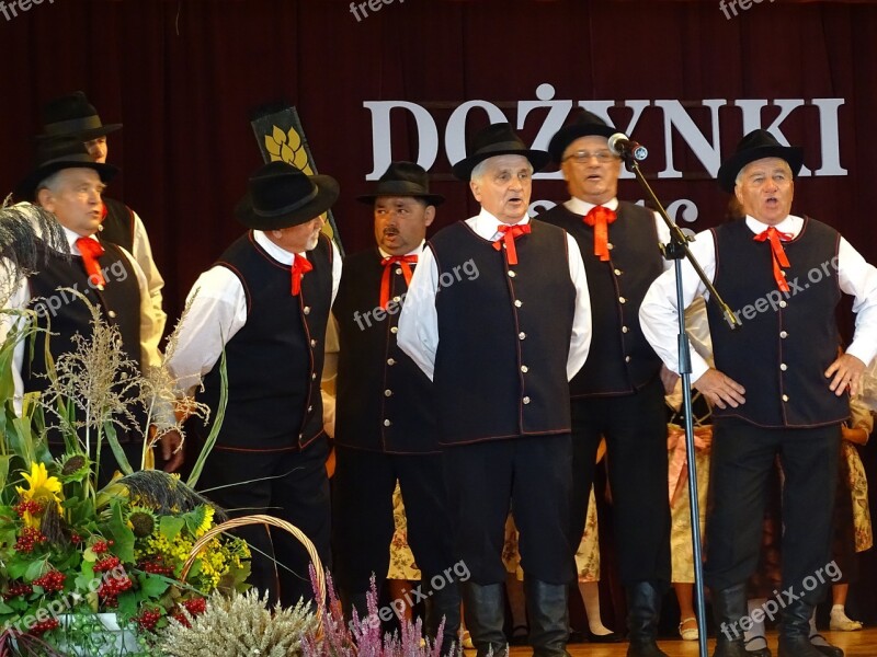 Harvest Festival Performance Folklore Singing Regional Teams