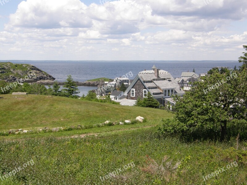 Mohegan Island Maine Coast Atlantic