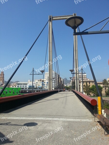 Gandia Bridge Engineering Urban Free Photos