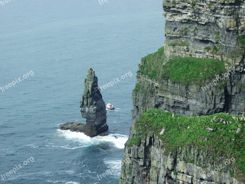 Cliff Moher Ireland Free Photos