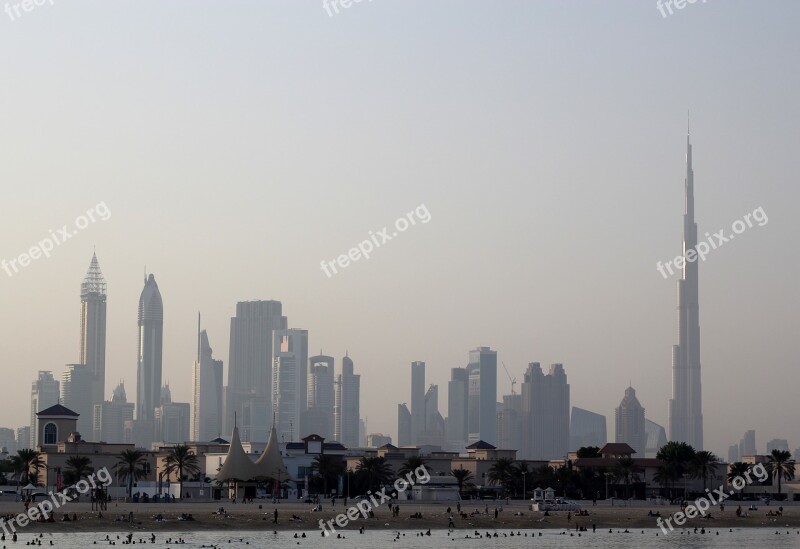 Dubai Uae Burj Khalifa Building Skyscraper