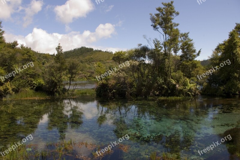 Waikoropupu Clean Water Water Crystal Free Photos