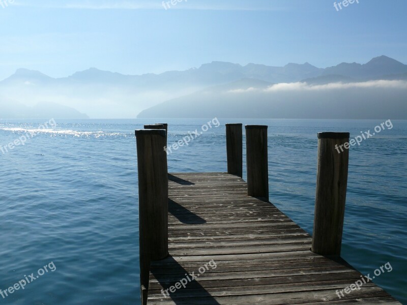 Steeg Lake Switzerland Water Free Photos