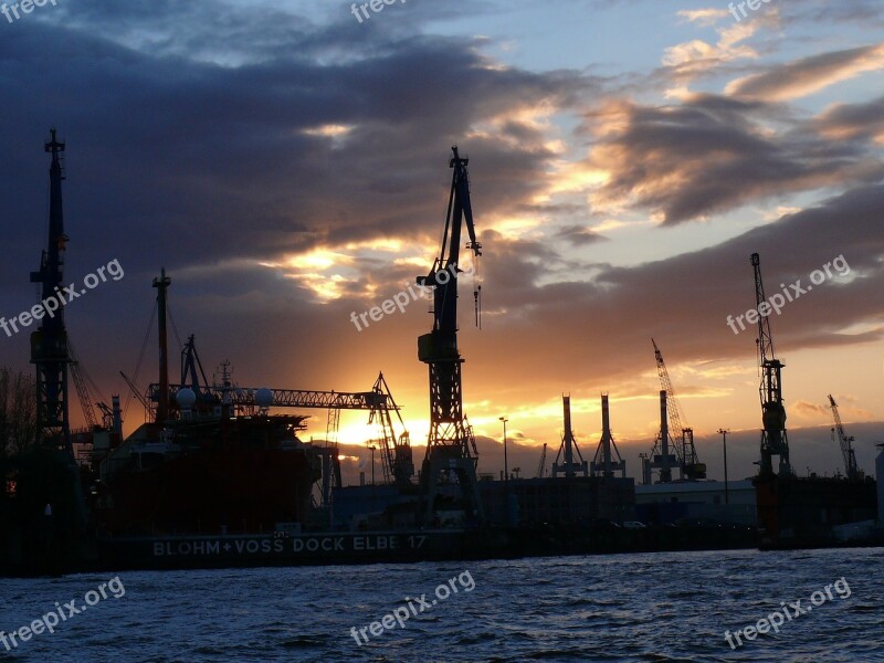 Hamburg Port Hamburg Port Free Photos