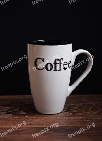 Coffee Cup The Inscription Morning White