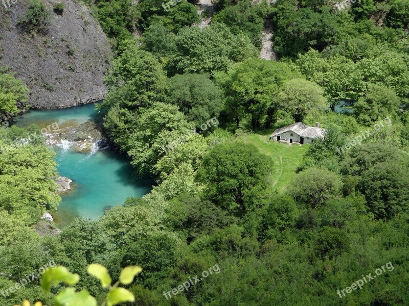 Vikos Gorge Greece Epirus Pindus Hiking