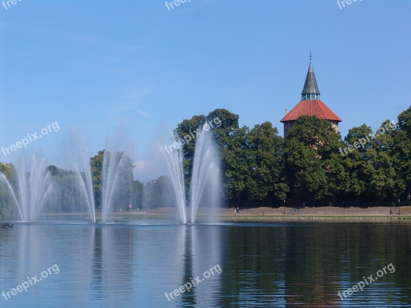 Pildammsparken Pildammarna Fountain Free Photos