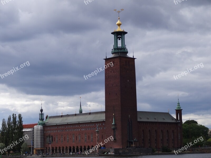 Sweden Capital Nobel Prize Free Photos