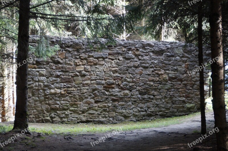 Limes Devil's Wall Wall Fragment Germany