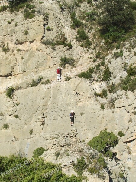 Mountain Landscape Nature Mountaineering Ferrata