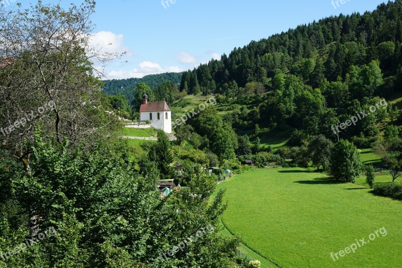 Chapel St Sebastian Germany South Europe