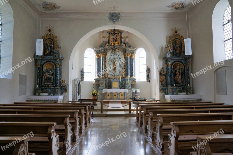 Chapel Aggenhausen Grinding Stetten Germany South