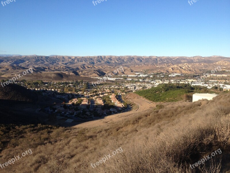 Neighborhood Suburb Valley Hills Homes