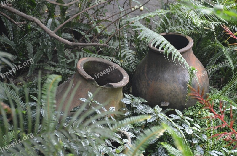 Pottery Antigua Guatemala Old Authentic