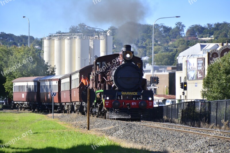 Toowoomba Train Steam Australia Railway