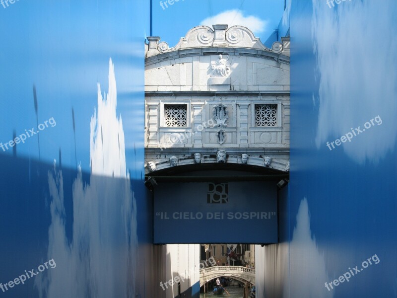 Bridge Of Sighs Venice Italy Free Photos