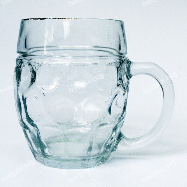 Beer Mug Glass Mug Seidla Empty Beer Mugs