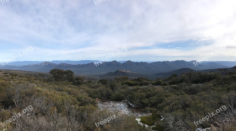 Australia Victoria Grampians Mountain Bush