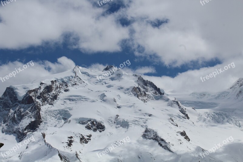 Mountain Snow Nature Landscape Winter