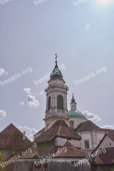 Steeple View Historic Center Church Outlook