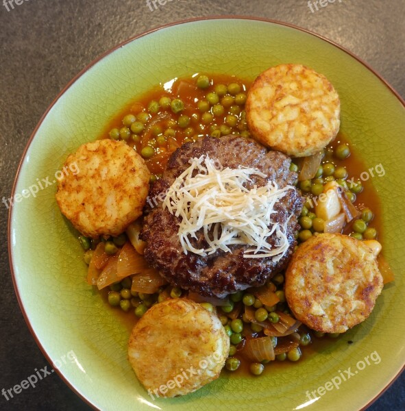 French Røsti Potatoes Røsti Horseradish Steak