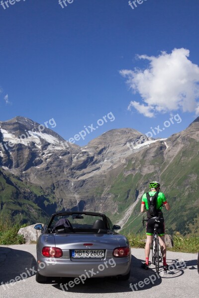 Break Pass High Alpine Road Grossglockner Mountains