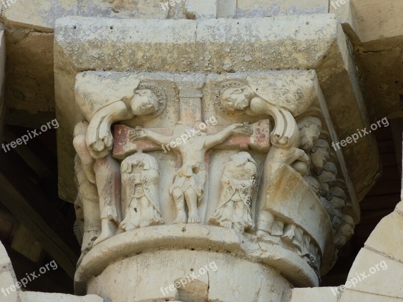 Marquee Romanesque Art Priory Church Touraine