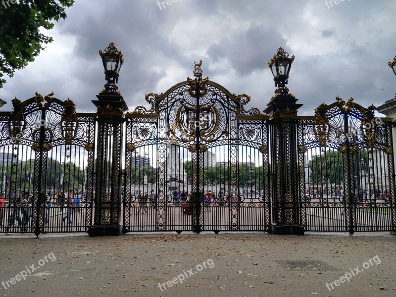 London Buckingham Grid England Free Photos