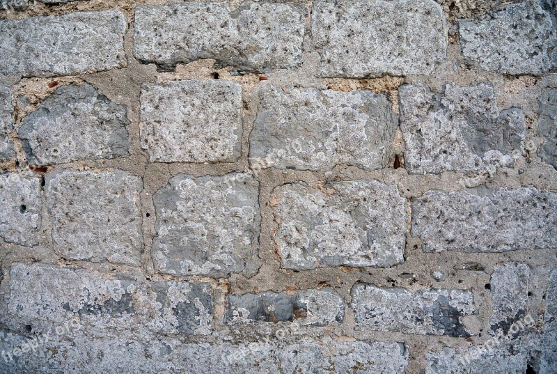 Wall Brick Background Structure Bricked