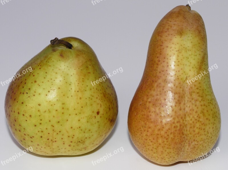 Pears Fruit Pome Fruit Round Length