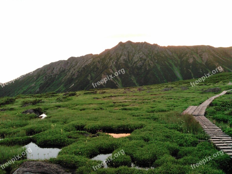 Mountain Climbing Northern Alps Mountain Free Photos