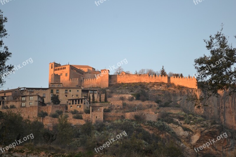 Alquézar Huesca People Mountain Free Photos