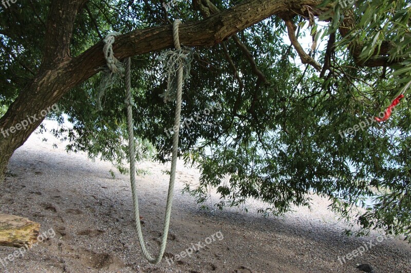 Swing Rope Beach Hold Tight Playground