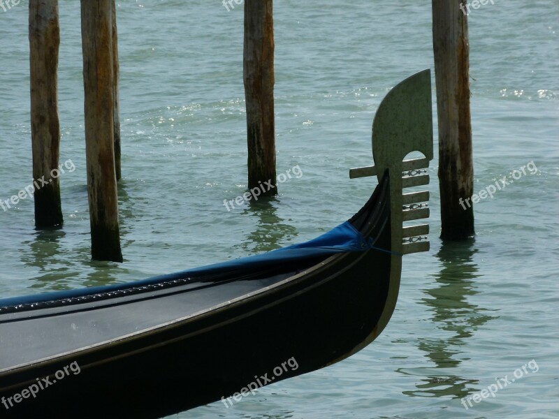 Gondola Venice Water Venice Gondola Channel