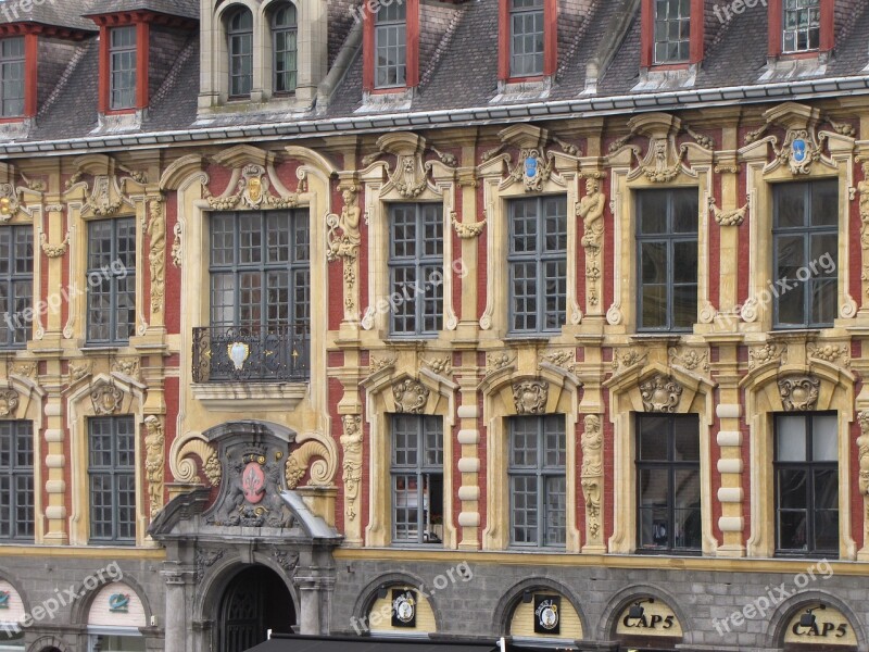 Lille France North Old Stock Exchange Monument