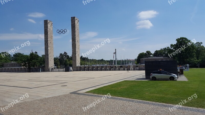 Olympic Stadium Berlin Stadium Free Photos