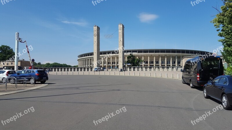 Olympic Stadium Berlin Stadium Free Photos